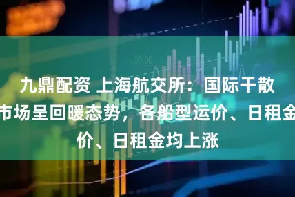 九鼎配资 上海航交所：国际干散货运输市场呈回暖态势，各船型运价、日租金均上涨